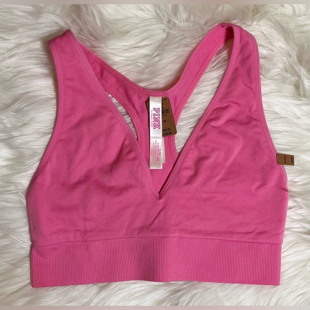 PINK Victoria's Secret Seamless Plunge Bralette - Picture 5 of 7